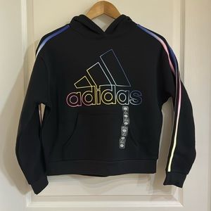 Girls Adidas hooded sweater size L/14